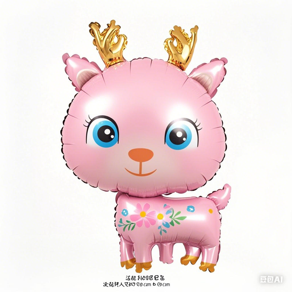 Partycitys Pink sufei deer balloon Children's Day gift