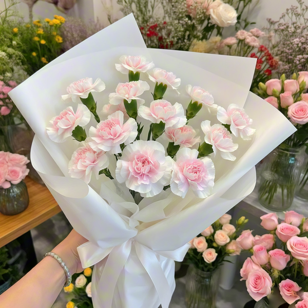 White Carnation BRIDAL BOUQUETS