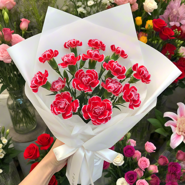 Red Carnation BRIDAL BOUQUETS