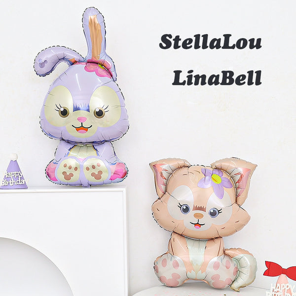 Disney StellaLou & LinaBell Balloons, Cartoon Party Decorations, Birthday Arrangements, Anime Children's Toys, Party Gifts, Balloon Gifts